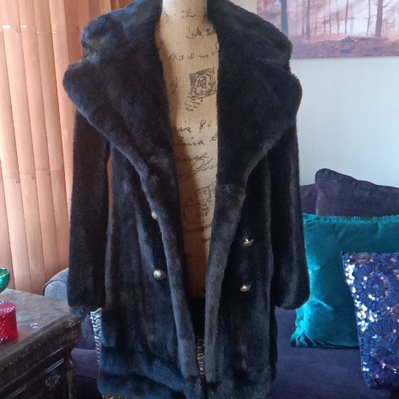 Vintage Fur faux coat - Picture 2 of 7